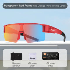 Sunglasses Men Photochromic Cycling Fit Over Myopic Glasses Driving