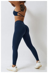 Seamless Yoga Set Workout Sportswear Gym Clothing 2Pcs Sport Sets Women