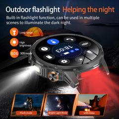 2026 New T-REX3 Outdoor Smart Watch 1.85inch AMOLED 1000mAh Large Battery 5ATM Waterproof Voice Call Sports Men Fitness Bracelet