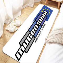 Mugen Seiki Door Mat Entrance Non-slip Doormat Washable Kitchen Carpet Living Room