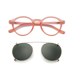 Steampunk Style Glasses (Anti Blue Light Blocking Eyewear) + Clip Lenses