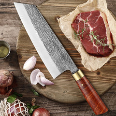 Professional Japanese Chef Knife Hand Forged Steel Fish Fruit Knife Butcher Meat