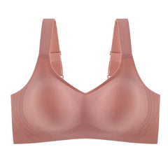 Push-up Bra For Women, Seamless One-piece, Wire-free, Adjustable Sports Thin Bra