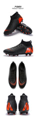 Men Soccer Shoes Cleats Adult Ankle Anti-Slippery Futsal TF/FG