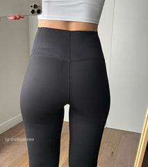 Spring Summer Thin Traceless Shark Leggings Women High Waist