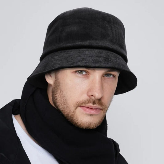 Dad Winter Hat Lady Outdoors Corduroy Bucket Hats Men Big Size Fisherman Hat 54-56cm 56-58cm 58-60cm 60-62cm 62-64cm