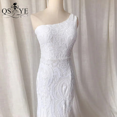 Evening wear Dresses: Sequined Long Mermaid Prom Gown