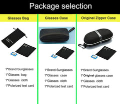 Sunglasses Men Aluminum Magnesium Frame Sport Sun Glasses Driver Retro Goggles