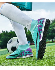 Men Soccer Shoes Grass Society Training Football Boots Cleats