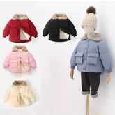 Autumn Winter Baby Children Parkas Toddler Kids Warm Jackets Long Sleeve Clothing