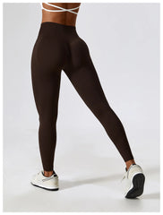 Sport Pants Tights Seamless Fitness Leggings Women Clothing High Waist Scrunch