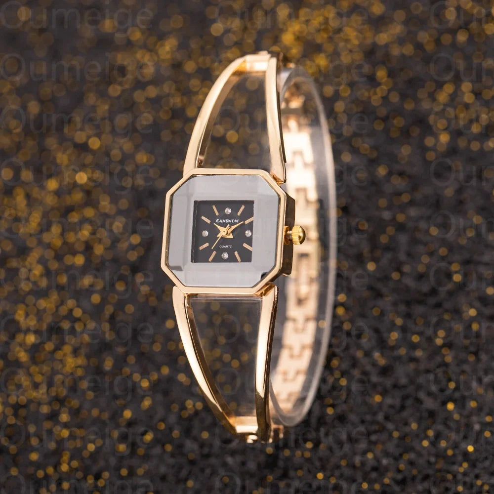 Simple Style Watch Women Top Brand Luxury Hollow Analog Quartz Wristwatches Fashion Elegant Ladies Watch Clock Gift reloj Mujer