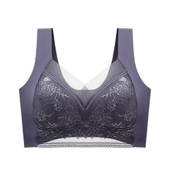 Large size lace underwear for women with big breasts no traces no wires