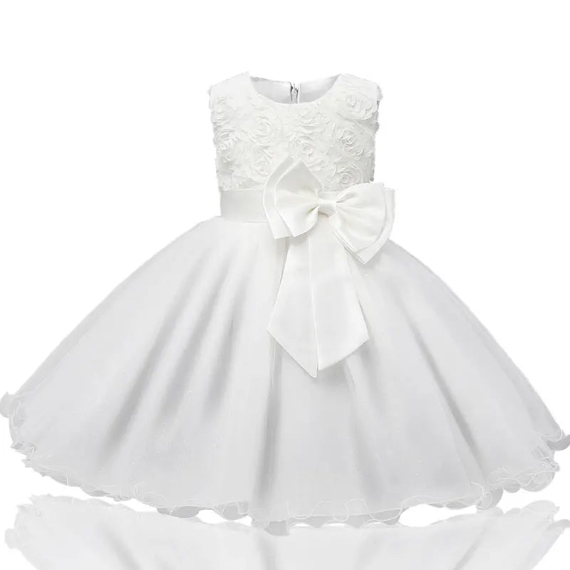 Flower Girl Dress Tutu Fluffy Baby Girls Dresses Vestidos Wedding Party Children