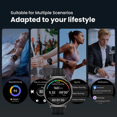 HAYLOU Solar Lite 2 Smartwatch 1.43'' AMOLED Display 24h Health Monitoring 150+ Sports Modes Voice Calling Smart Watch 1ATM