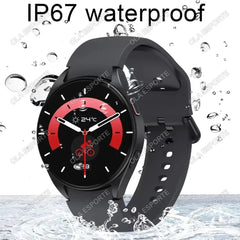 New Smart Watch 1.32 inch HD AMOLED Screen Bluetooth Call Health Monitoring Alarm Clock Fashion Watch Men Women For Android IOS