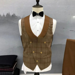 Tuxedo for Mens: Elegant 3-Piece Men's Suit Set for Weddings and Business Events