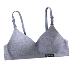 Cotton Sport Underwear for Teens Seamless Girl No Underwire Training Bra Soft