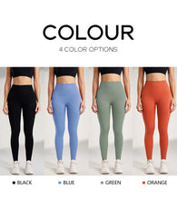 Gym Running Yoga Pants Women's Sports Leggings Long Pants High Waisted Tummy
