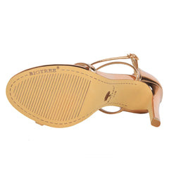 Women Fetish 8cm 11cm High Heels Summer Mid Low Heels Champagne Gold