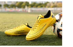 Men's Soccer Shoes Kids Children Low Top Futsal Society Training Football Boots