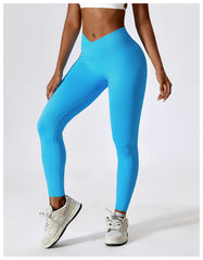 Sport Pants Tights Seamless Fitness Leggings Women Clothing High Waist Scrunch