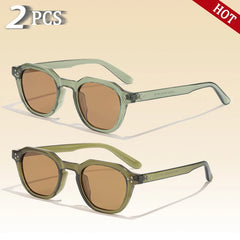 Sunglasses Men Ultralight TR90 Frame Polygon Sunglasses