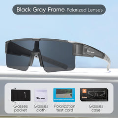 Sunglasses Men Photochromic Cycling Fit Over Myopic Glasses Driving