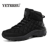 Men's Military Boots Combat Mens Ankle Boots Outdoor Male Work Boots Motocycle Boots