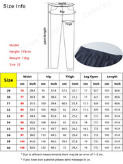 Autumn Men's Pants Stretched Nylon Slim Fit Chinos Male Business Casual Work Straight Long Slacks Male Suit Trousers