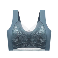 Large size lace underwear for women with big breasts no traces no wires
