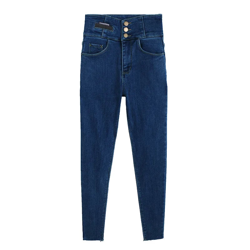 Fashion Casual Ladies Denim Pants High Quality Womens Skinny Jeans Woman
