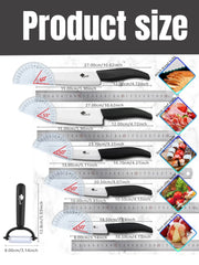 Ceramic Knives with holder fruit utility slicing chef Ceramic knives Kitchen Accessories