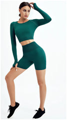 Seamless Yoga Set Gym Clothes Sportswear Yoga Suits For Women