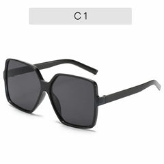 Sunglasses Women Big Frame Colorful Sun Glasses Female Mirror Oculos