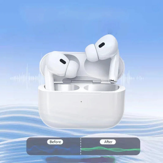 New Wireless Bluetooth Headphones Earphones With Mic Charging Case Clear Sound Long Playtime Compatible With All Smartphone