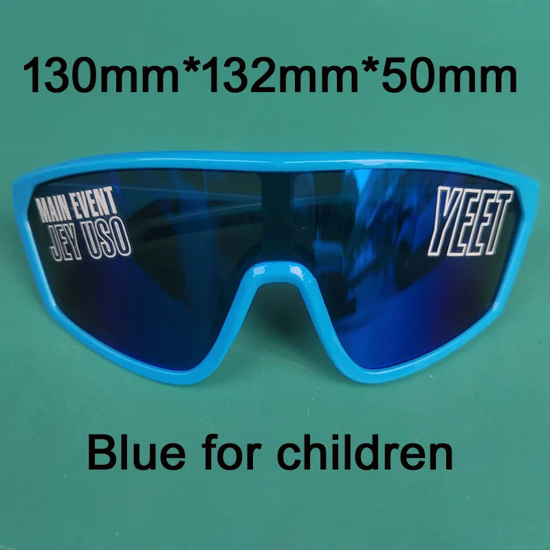 Jey Uso YEET Sunglasses Sports Shades MAIN EVENT Blue Glasses Bloodline USOS RARE colors Motorcycle glasses