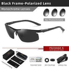 Sunglasses Men Polarized Cycling Driving Glasses Anti-Glare Fishing Goggles