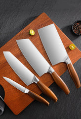 Kitchen Knife Stainless Steel Slicing Cleaver Japanese Chef Fish Cutting Vegetables Meat