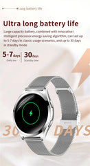1.27inch AMOLED Women's Smart Watch Custom Watch Face Smartwatch Ladies Heart Rate Monitoring Bluetooth Call Waterproof Bracelet