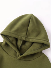 Newborn Baby Boy Fun Cartoon Bear Print Long Sleeve Fleece Sweatshirt with Casual Sports Pants Set Spring Autumn Gift