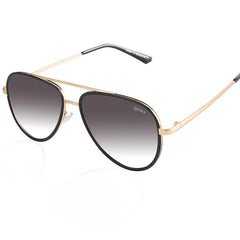 Sunglasses Women Mirror Quay Shades Brand Designer Gradient Pilot Sunglasses