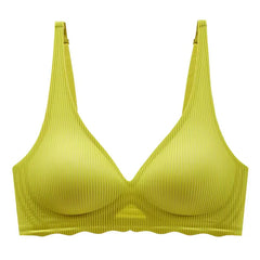 Seamless Women's Bra Small Chest Big Hollow Design Underwear Support