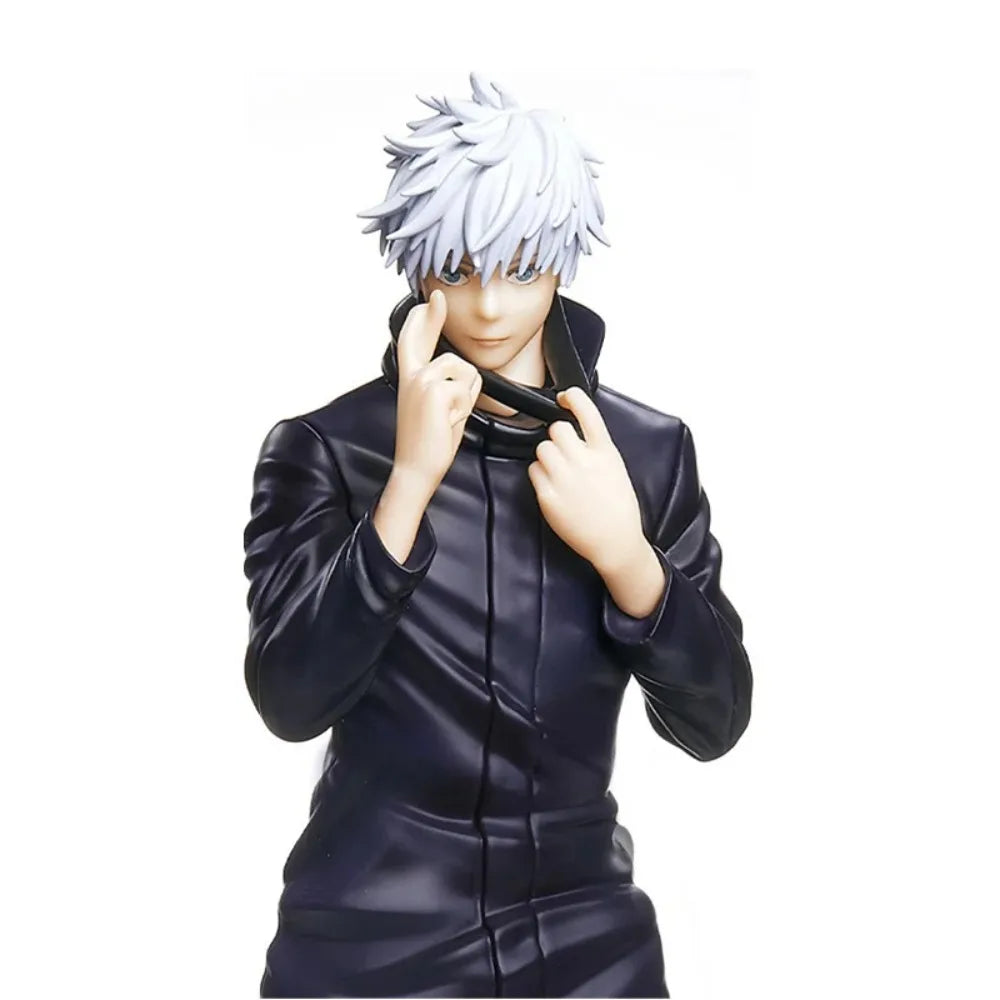 18cm/7.09in Anime Jujutsu Kaisen Figure Gojo Satoru Action Figures Pvc Collection Model Toys for Children Gifts