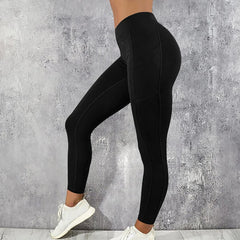 Sportswear Woman Gym Leggings Pocketed Yoga Pants Fitness Running Pants