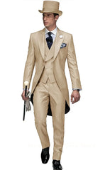 Tuxedo for Mens: 3 Piece Suits for Men: Fashion Groom Tuxedo