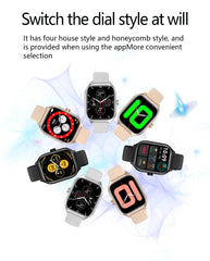 PHONEPACE C20 Smartwatch 1.77-inch HD Display Bluetooth Call Message Alert Sports Mode Smartwatch For Men Women