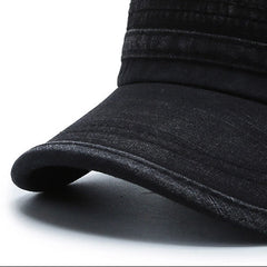 Men Women Army Hat Washed Cotton Military Hats Cadet Style Combat Caps