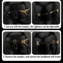 Sports Sunglasses Airsoft CS Tactical Paintball Combat Glasses