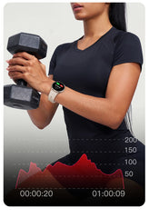 LIGE 2025 Smart Watch Women Bluetooth Call Custom Dials Watches Blood Oxygen Monitor Sport Men Smartwatch Ladies For Android IOS